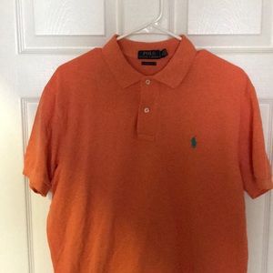 Polo brand Orange collared shirt